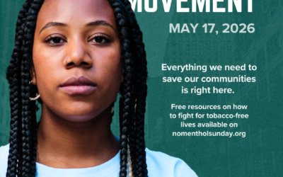 No Menthol Sunday is May 17th