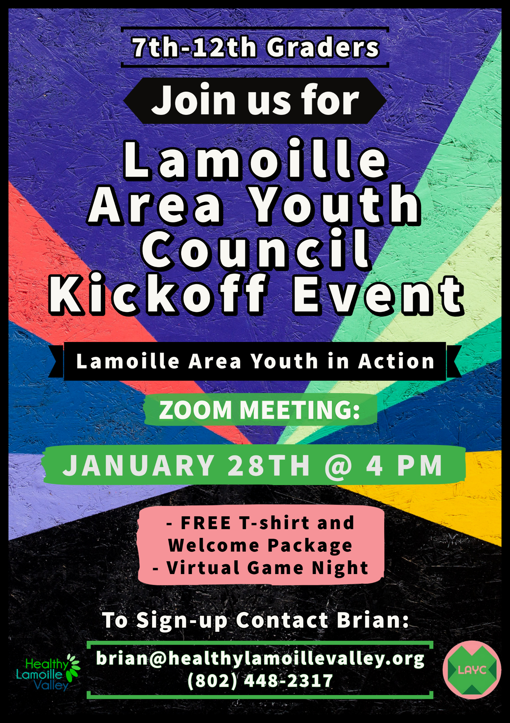 LAYC Kickoff Flyer
