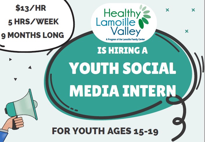 Job Opening: Youth Social Media Intern