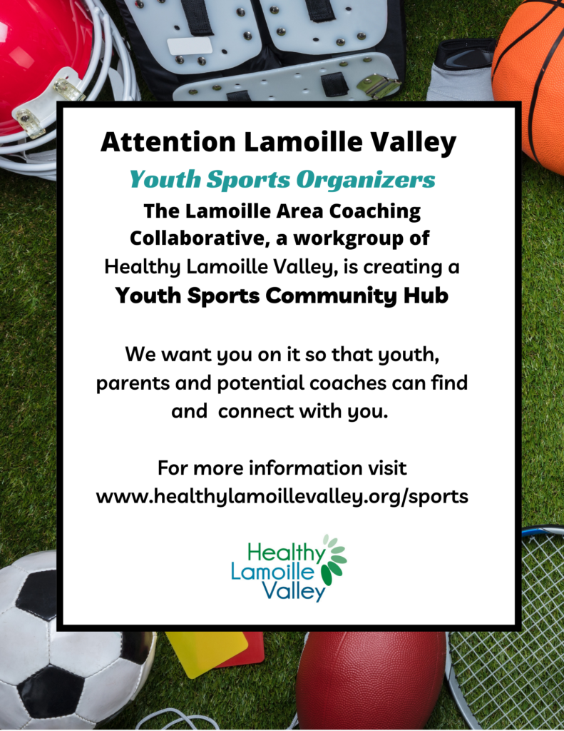Attention Lamoille Valley Youth Sports League Team And Club Attention Lamoille Valley Youth Sports League Team And Club