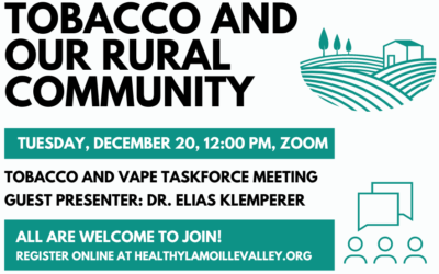 Join Us! Tobacco and our Rural Community