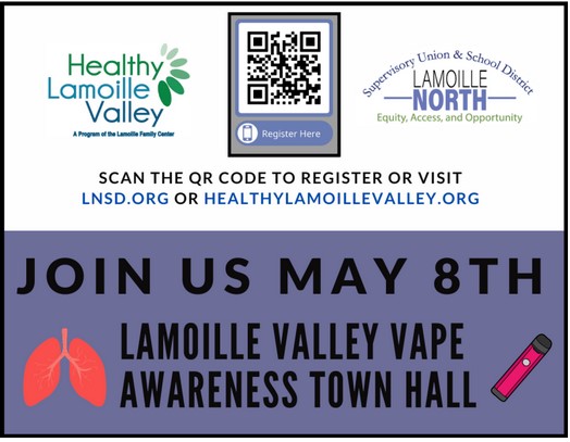 Lamoille Valley Vape Awareness Town Hall